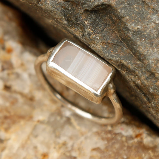 banded agate ring | P1/2